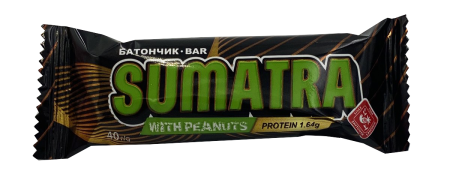 Батончик "SUMATRA" з арахісом